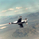 Illustration for article titled The One USAF Thunderbird Demo Plane That Suited Up For Combat